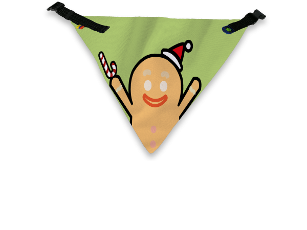 Bandana navideña personalizada - Imagen 4